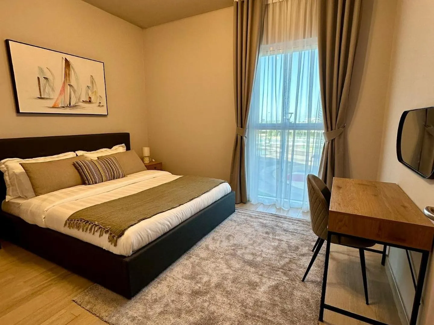 Yas Sea Views 1Bhk Ferrari World & F1 Gym Daire Abu Dabi Birleşik Arap Emirlikleri